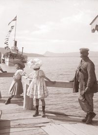 Embarcadère à Menthon Saint Bernard, photo 70 cm x 50 cm